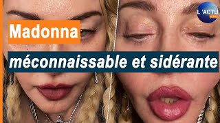 Madonna méconnaissable et effrayante sur une vidéo TikTok [upl. by Liana]