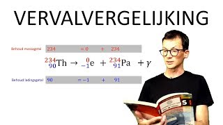 Natuurkunde uitleg VERVALVERGELIJKINGEN [upl. by Rie]