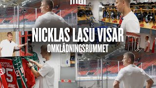 Frölundas omklädningsrum med Nicklas Lasu [upl. by Noskcaj]