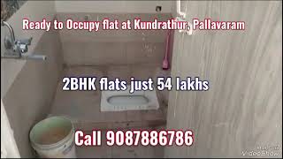 ReadytoOccupy 2amp3 BHK Flats in Kundrathur Pallavaram Chennai [upl. by Wagoner]