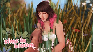 adopting a new stray dog  the sims 4  sims in bloom gen 6 part 17 [upl. by Budge]