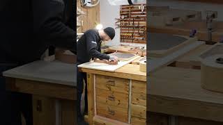 Shaping guitar linings to fit the complex shape of the top and back luthier howitsmade woodwork [upl. by Krys181]