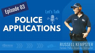 Lets Talk Police Applications  How Your Age Might Negatively Affect Your Police Application [upl. by Peedsaj]