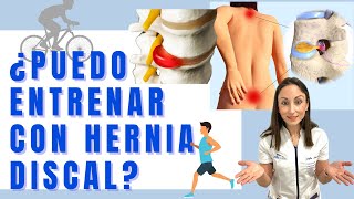 ¿PUEDO ENTRENAR CON UNA HERNIA DISCAL [upl. by Blunt]