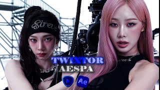 TWIXTOR 4K AESPA quotWHIPLASH MVquot AE SHARPEN  CC TOPAZ [upl. by Gregg]