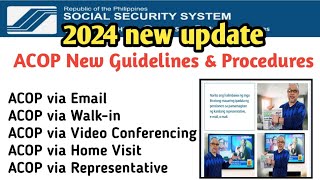 2024 new SSS ACOP guidelines and procedures to file ACOP [upl. by Drice983]