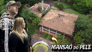 Inacreditável MAIS UMA MANSÃO ABANDONADA do REI PELÉ 🏰 [upl. by Notsek]