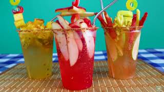 COMO HACER MICHELADAS FRUTALESRECETAS PARA TODA OCASIÓN [upl. by Atnuahc922]