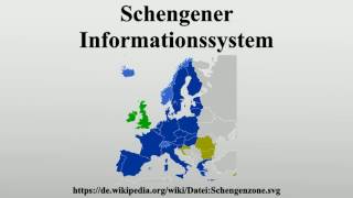 Schengener Informationssystem [upl. by Aerdnaek]