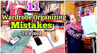 11Wardrobe Organizing Mistakes To Avoid  Space Saving Wardrobe Organization Ideas  WomeniaATF [upl. by Lyrrad]