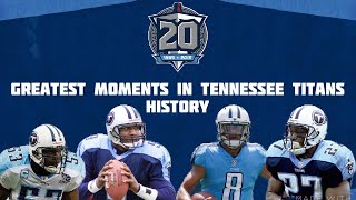 The Greatest Moments in Tennessee Titans History [upl. by Donela964]