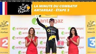 La minute du combatif Antargaz  Étape 3  Tour de France 2017 [upl. by Auoz181]