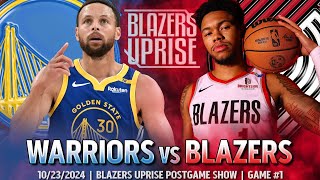 Portland Trail Blazers vs Golden State Warriors Recap  Highlights  Postgame Show [upl. by Lizzie363]