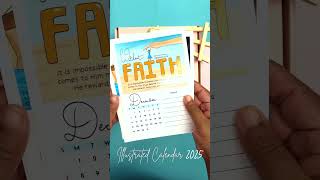 2025 DESK CALENDAR with ILLUSTRATED BIBLE VERSES Shipping Worldwide Free Shipping in India [upl. by Lillis985]