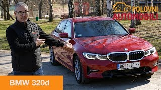 BMW quottrojkaquot 320d Autotest  Polovni automobili [upl. by Nereen254]