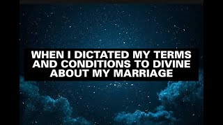 TERMS amp CONDITIONS I DICTATED TO DIVINE ABOUT MY MARRIAGE twinflame shivshakti divinemasculine [upl. by Erline659]