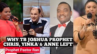 Why TB Joshua Prophet Chris Yinka Prophetess Anne LEFT the SCOAN [upl. by Bethezel]