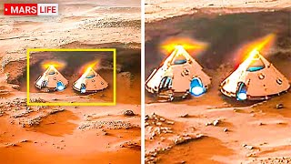 CRASHED Spacecrafts Spotted by Mars Rover ON Mars Surface [upl. by Hplar]