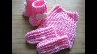 Crochet Baby Mittens Gloves Newborn 03 months 06 months tutorial Happy Crochet Club [upl. by Rustie]