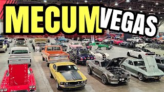 MECUM AUCTIONS 2024  LAS VEGAS CLASSIC CAR AUCTION WALK THRU  OCT 17TH [upl. by Kinnon]