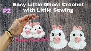 72 Crochet Baby Ghost For Beginners Crochet Baby Ghost Easy And Quick Crochet Ghost Keychain [upl. by Aylmar]