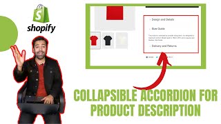 Shopify  2024 How To Create Collapsible Accordion for Product Description  Product Page Tabs [upl. by Antonia]