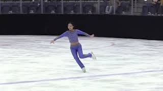 Hannah Kim solo ice dance 2024 National Rythm [upl. by Rramo]