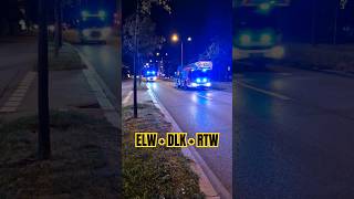 7er Wache auf Einsatzfahrt  BF München [upl. by Ennaul911]