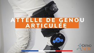 Attelle de Genou Articulée  ExcellICE [upl. by Notxam830]