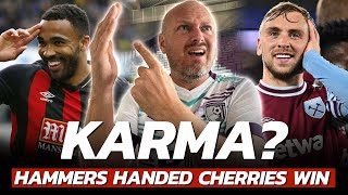 VLOG quotHAND OF JARRODquot  Bowen Hands West Ham Late Winner As Bournemouth Exit Carabao Cup [upl. by Friend549]