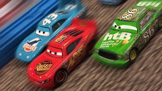 Cars 1 Piston Cup Virginia Speedway Race Stop Motion [upl. by Mctyre]