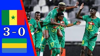 Sénégal vs Gabon 30Full Highlights• Friendly international Match 22032024 [upl. by Otsuaf]