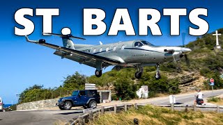 INSANE Plane Spotting in ST BARTS Gustaf III Airport SBHTFFJ 4K [upl. by Perkoff]