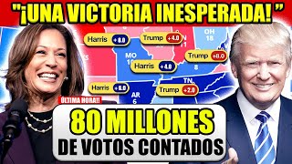 ¡¡¡UNA VICTORIA INESPERADAI ¡Impactante Mapa Electoral 2024 Kamala vs Trump [upl. by Airelav]