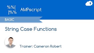 AMPscript Case Functions  Salesforce Marketing Cloud Functions in 5 minutes [upl. by Roderica]