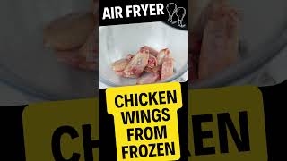 Air Fryer Chicken Wings From Frozen [upl. by Alleirbag]