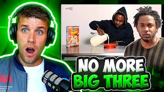 KENDRICK IS THE GOAT  Rapper Reacts to Kendrick Lamar  Cartoons amp Cereal First Reaction [upl. by Brandt]