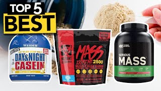 TOP 5 Best Mass Gainer  2024 Buyers Guide [upl. by Ylremik199]