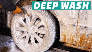 Washing Dirtiest Range Rover Ever Car Wash MUST WATCH [upl. by Opiak868]