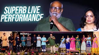 MM Keeravani and Team Superb Live Performance  ANR National Award 2024 Presentation Event [upl. by Ammeg66]