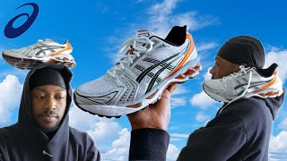 the most comfortable sneaker ever  asics gel kayano 14 review  on feet [upl. by Ogires]