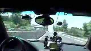 Team Polizeis 2005 Gumball 3000 Rally BMW M5 vs Gas Truck [upl. by Morrill]