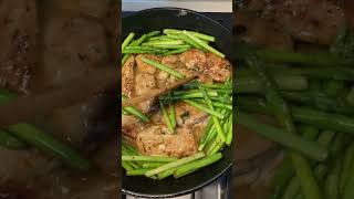 AMAZING CHICKEN amp ASPARAGUS yummy ytshorts viralvideo [upl. by Atirabrab]