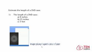 Estimating Measures Using Customary Units 2MD3 [upl. by Zippora]