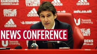 NEWS CONFERENCE  PostSwansea City [upl. by Geanine]