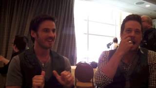 Colin ODonoghue and Michael Raymond James [upl. by Lleret]