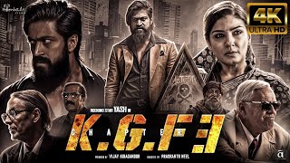 KGF 3 Full Movie  Yash  Raveena Tandon  Srinidhi Shetty  Prakash Raj  New Hindi Action Movie [upl. by Sokin]