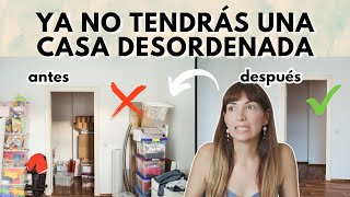 CÓMO DEJAR DE TENER UNA CASA DESORDENADA 🏠❓ Soluciones prácticas para mantener un orden duradero ✨ [upl. by Lalad]