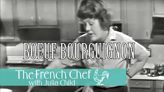 Boeuf Bourguignon  The French Chef Season 1  Julia Child [upl. by Adnalue]