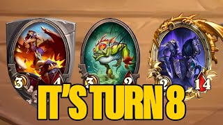 The Turn 8 Perfect Setup Makes An Unlosable Game  Dogdog Hearthstone Battlegrounds [upl. by Htebazie333]